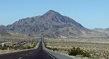 Le désert de Mojave vu de l'I-15