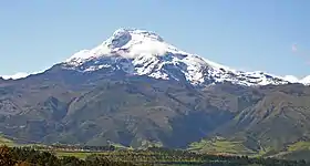 Vue sur le Cayambe