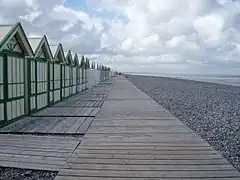 Chemin de planche de Cayeux.