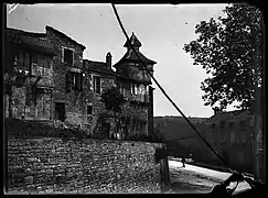 Pigeonnier de Racanière en 1906.