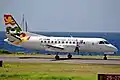 Cayman Airways Express Saab 340B (VP-CKI) à Roatan Airport.