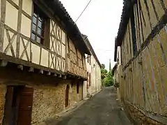 Maisons à colombage.