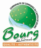 Blason de Communauté de communes du canton de Bourg