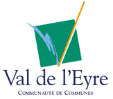 Blason de Communauté de communesdu Val de l'Eyre