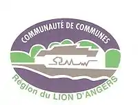 Blason de Communauté de communes de la région du Lion-d'Angers