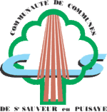 Blason de Communauté de communes de Saint-Sauveur-en-Puisaye