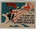 Affiche de 1936 anti-Front populaire.