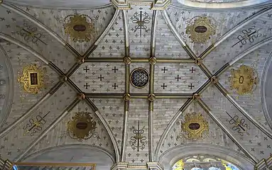 Voute de la chapelle du Château de Chantilly