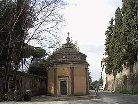 Façade orientale de l'oratoire.