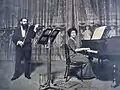 Cella Delavrancea au piano (avant 1920)