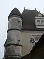 Tourelle du château de Lascoux.