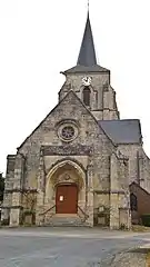 Façade de l'église