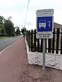 La Vienne à vélo à Cenon-sur-Vienne.