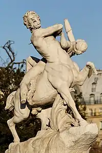 Le Centaure Nessus enlevant Déjanire (1892), Paris, jardin des Tuileries.