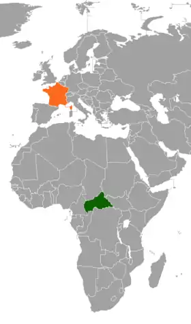 France et République centrafricaine