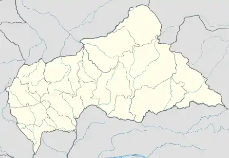 Voir sur la carte administrative de République centrafricaine