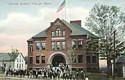 L'école centrale en 1908.