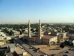 Nouakchott, capitale de la Mauritanie.