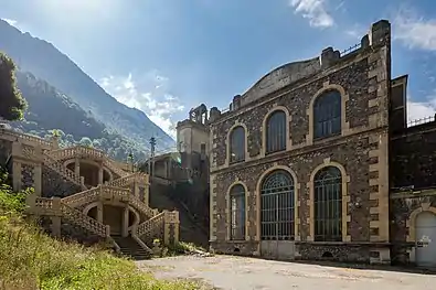 La centrale hydroélectrique des Vernes.