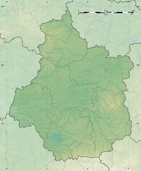 (Voir situation sur carte : Centre-Val de Loire)
