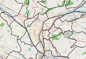 Voir sur la carte administrative de Liège