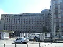 L'ancien centre hospitalier d'Annecy, quartier du Trésum.