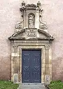 L'entrée du CAC Chapelle Saint-Jacques.