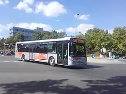 Heuliez GX 337 de Ceobus à Cergy-Préfecture.