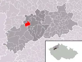 Localisation de Čeradice
