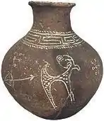 Porcelaine découverte à Nakhitchevan datant de l'époque des Mannéens.