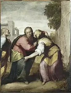 Giovanni Battista Crespi, La Visitation (fin XVIe siècle).