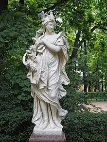 Statue de Cérès au Jardin d'été (Saint-Pétersbourg)