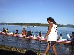 Course de Canoé à Penelakut (2006).