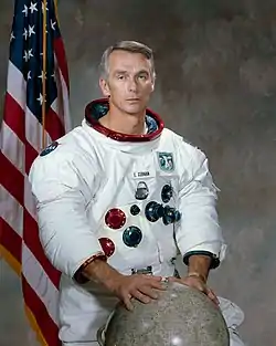 Eugene Cernan(Apollo 17).