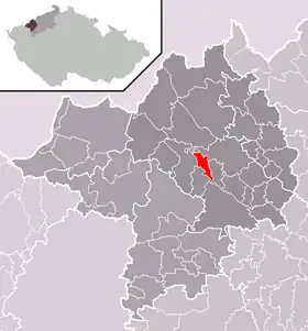 Localisation de Černovice