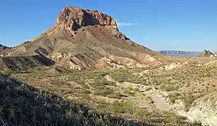 Vue du Cerro Castellan.