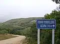 Chemin menant au cerro Catedral, point culminant de l'Uruguay (514 m).