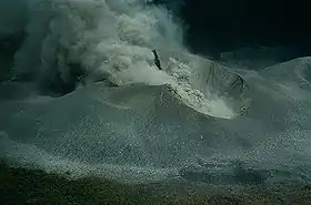 Éruption du Cerro Negro en 1948.