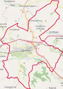 Carte OpenStreetMap