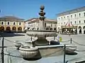 La piazza Garibaldi de Cervia