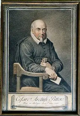 G. D. Campiglia, P. A. Pazzi, Autoportrait de Cesare Aretusi.