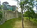 Le vieux château en restauration
