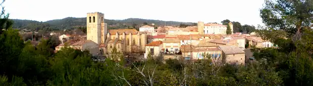 Vue panoramique de Cesseras.