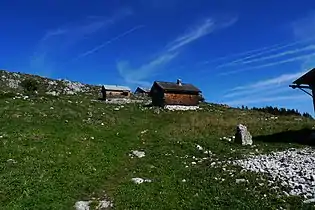 Châlets d'alpage.