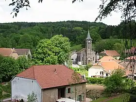 Maison à demi-croupe à Châtas, pays de Senones.