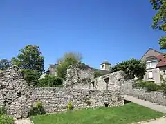 Emplacement des maisons des chanoinesses.