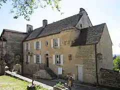 Le Froid-Pignon, probablement l'hôtellerie de l'abbaye de Château-Chalon.