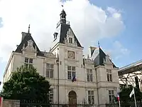 L'hôtel de ville.