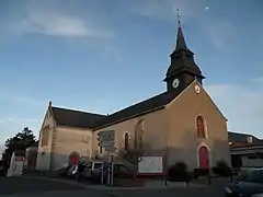 L'église Saint-Martin-et-Saint-Vincent.