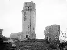 Le château en 1897.